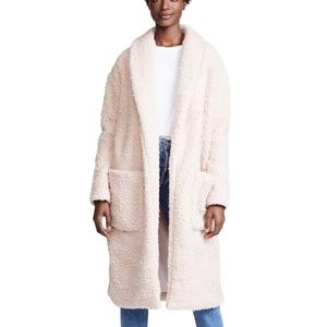 Amanda Uprichard Long Teddy Coat
